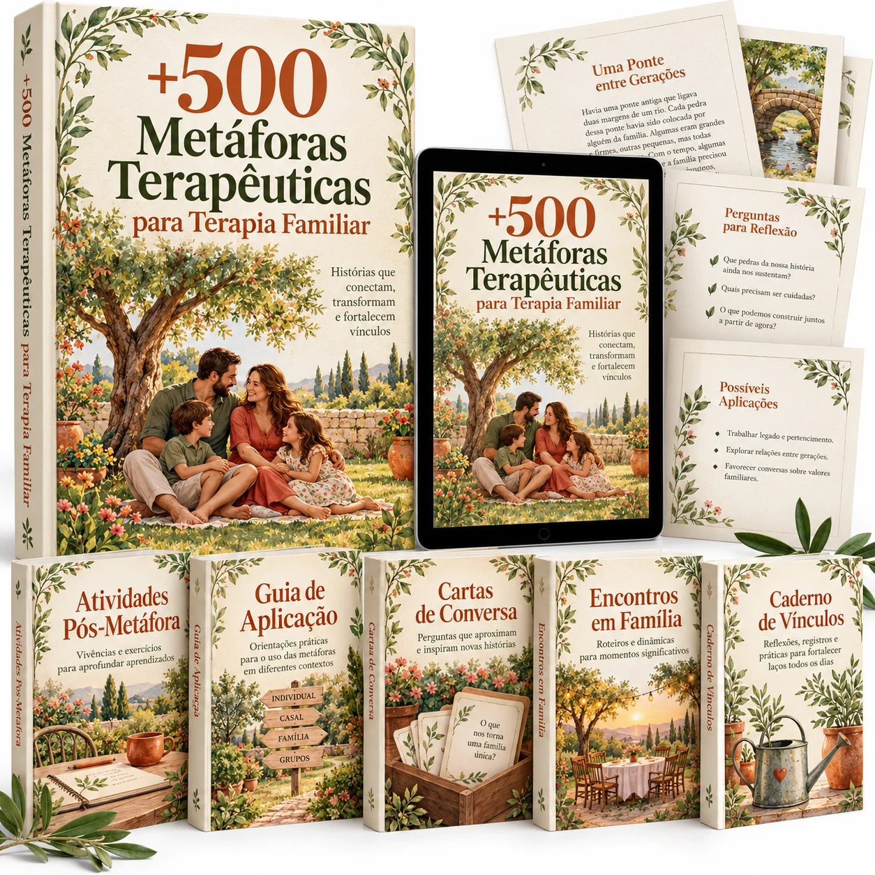 +500 Metáforas Terapêuticas para Terapia Familiar