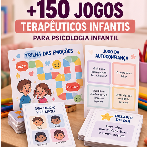 +150 Jogos Terapêuticos Infantis